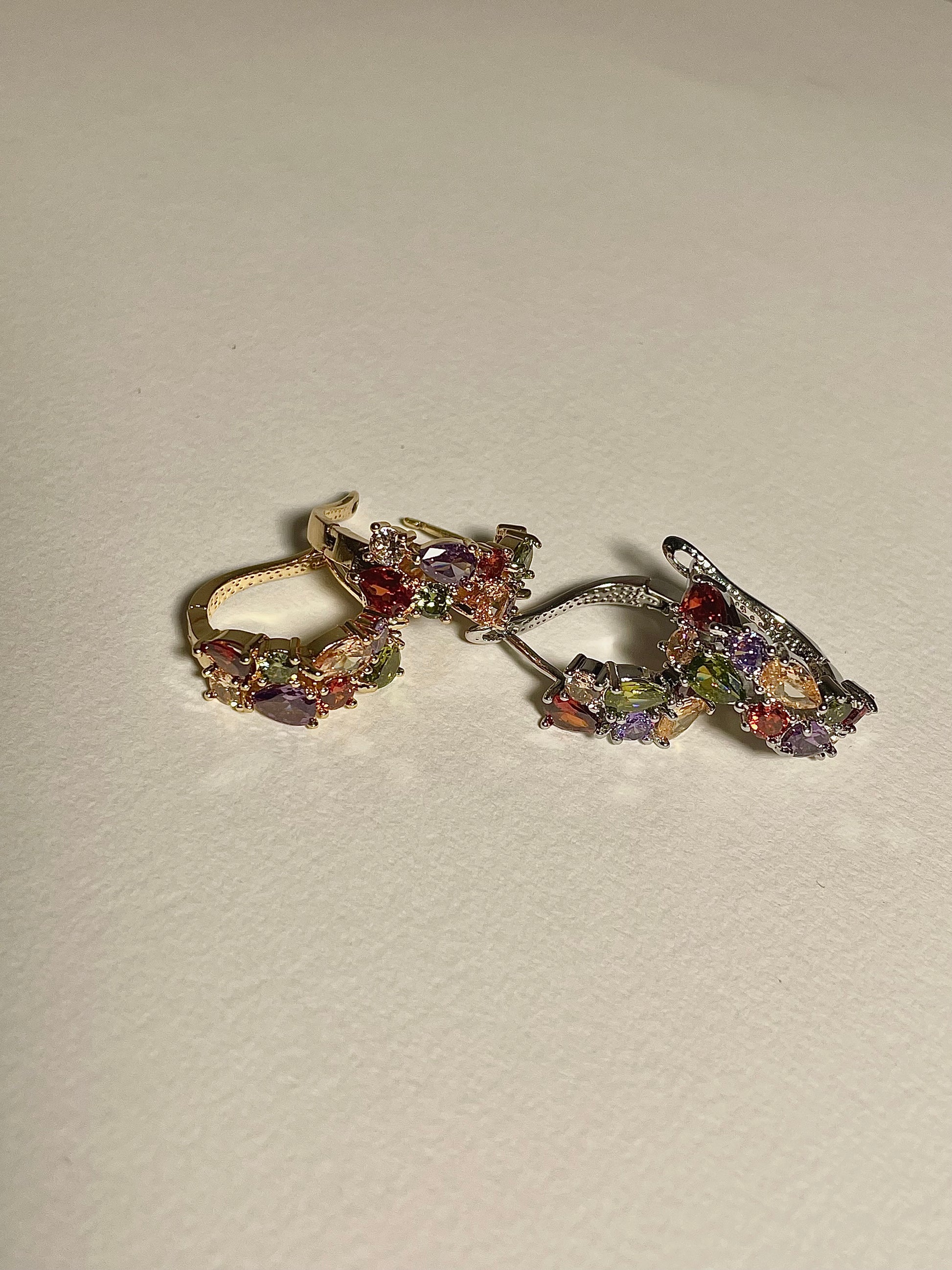 hoop earrings | “lumière” collection