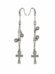 Orecchini Ankh sparkling pendenti