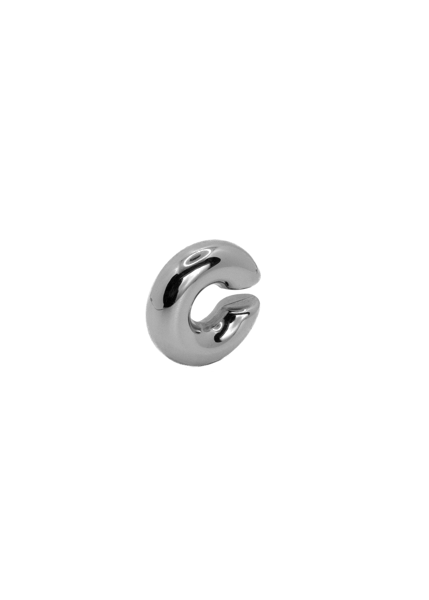 Glatter, massiver Ohrclip