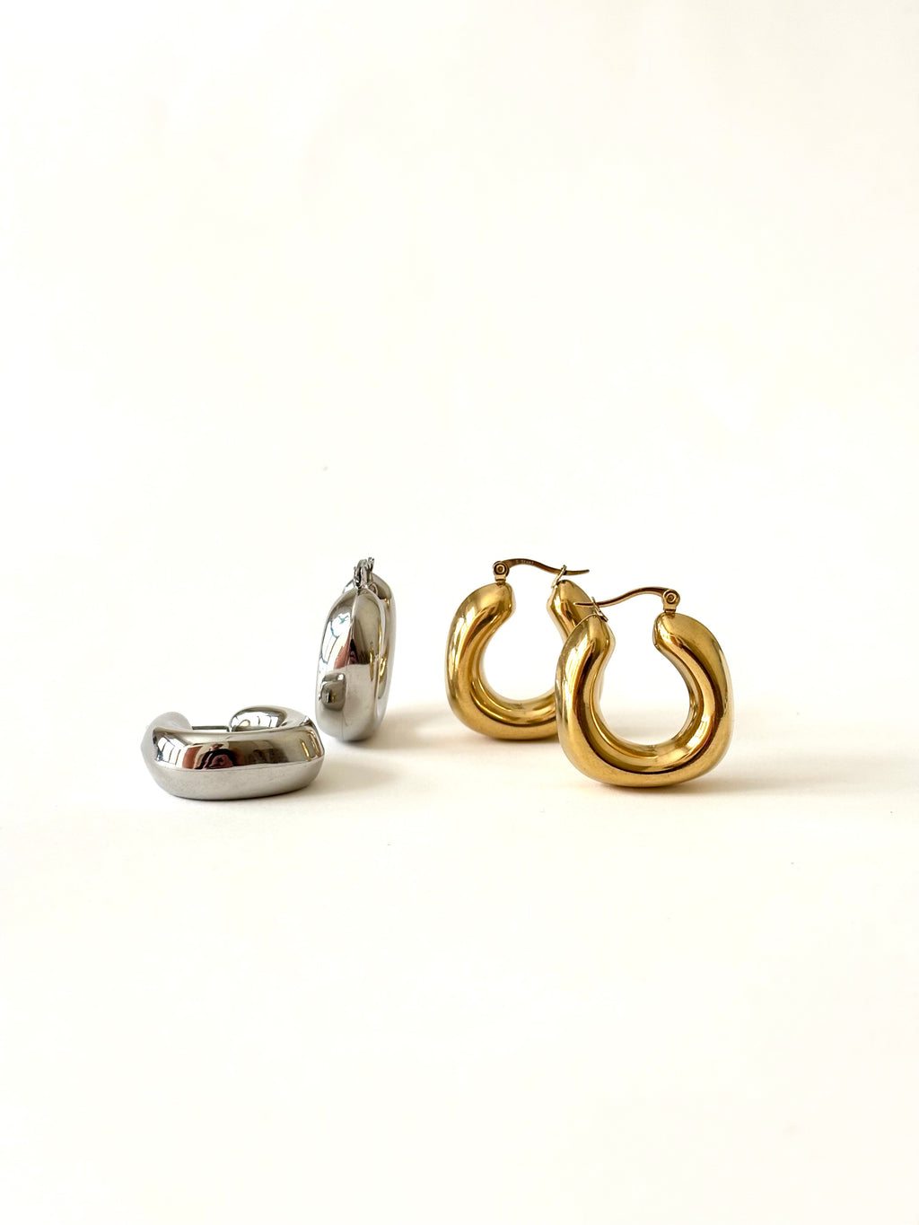 “square” earrings