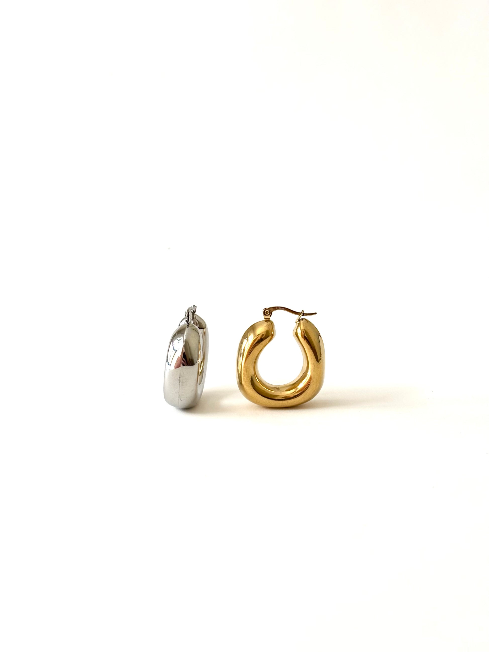 “square” earrings