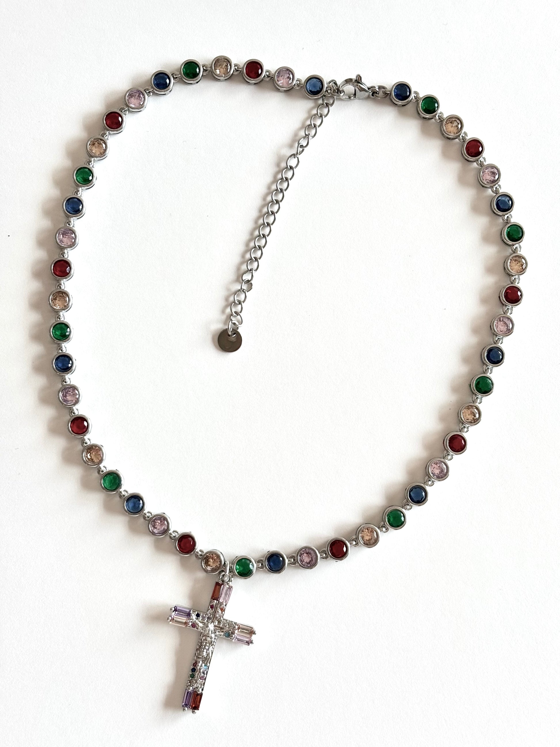 light necklace | cross