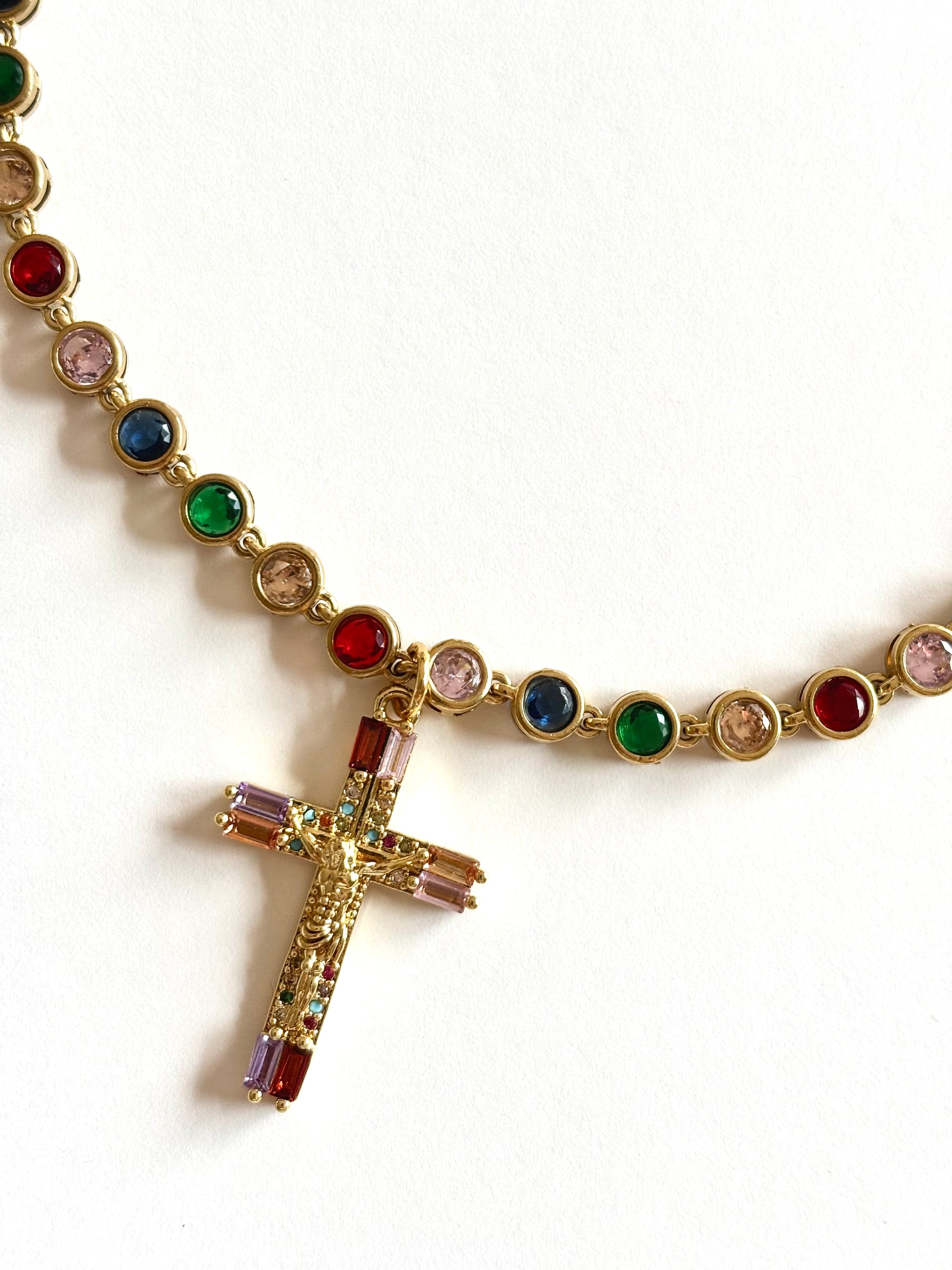light necklace | cross