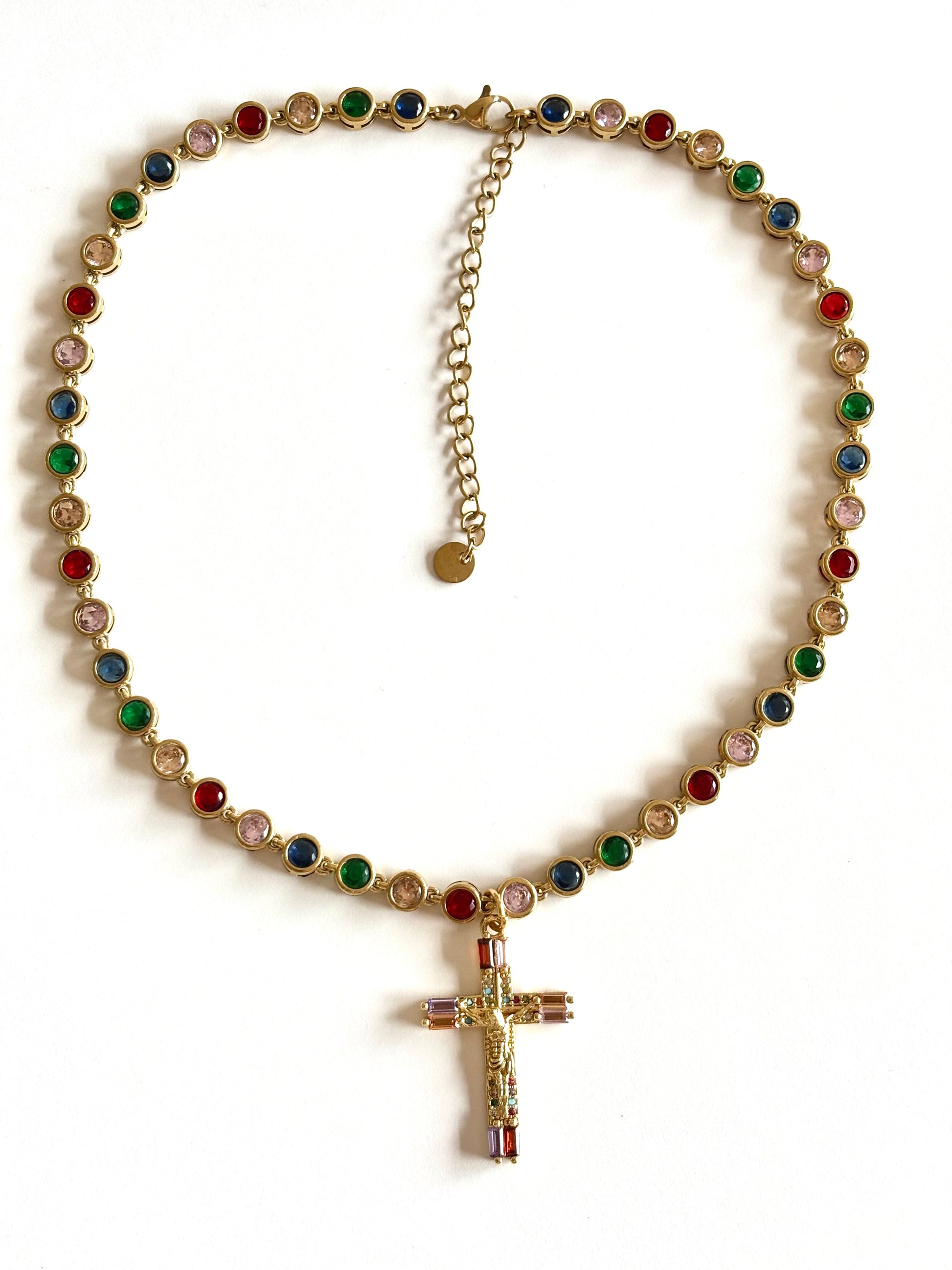 light necklace | cross