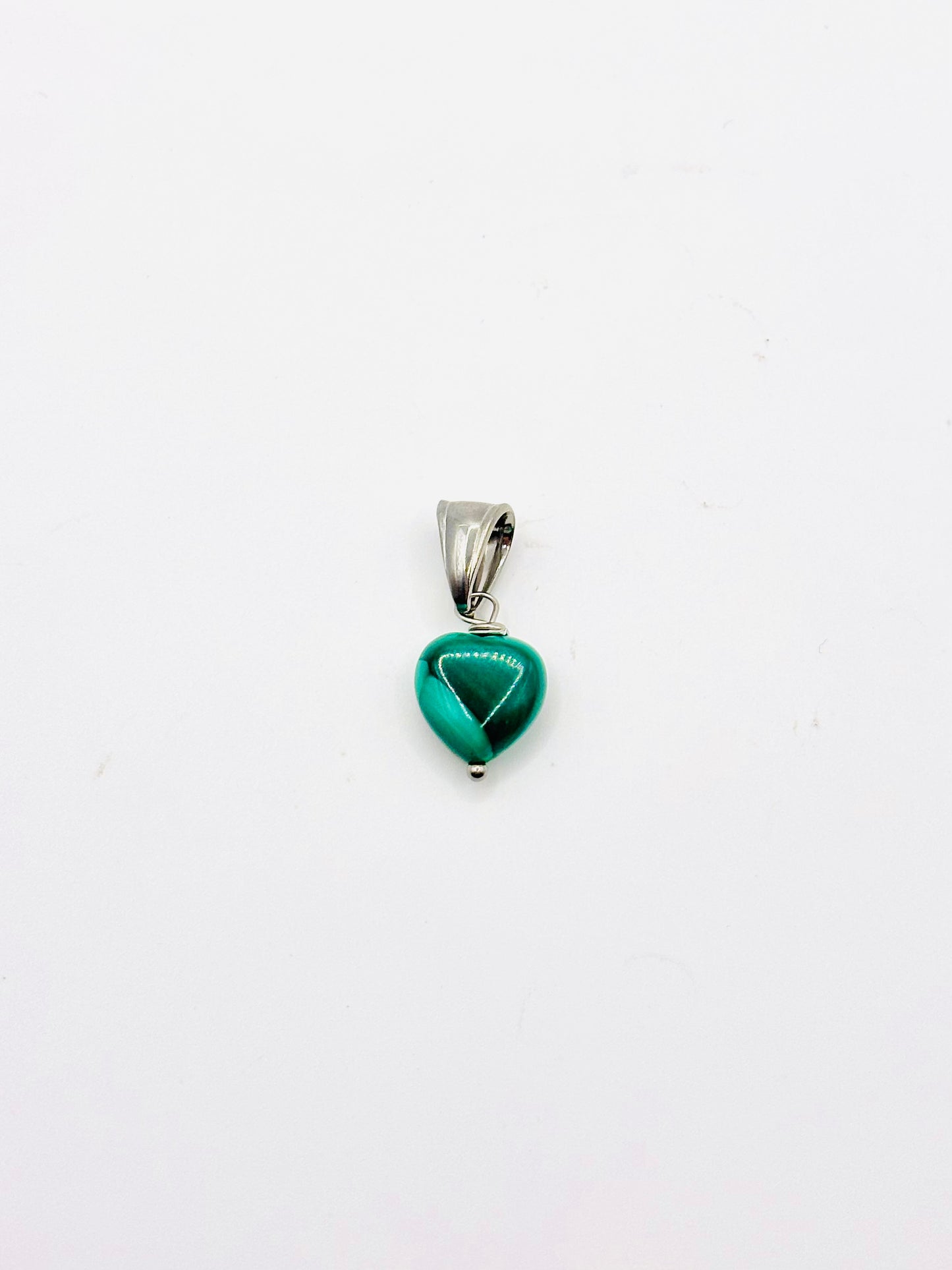 Ciondolo Malachite cuore