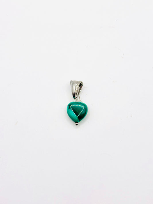 Ciondolo Malachite cuore