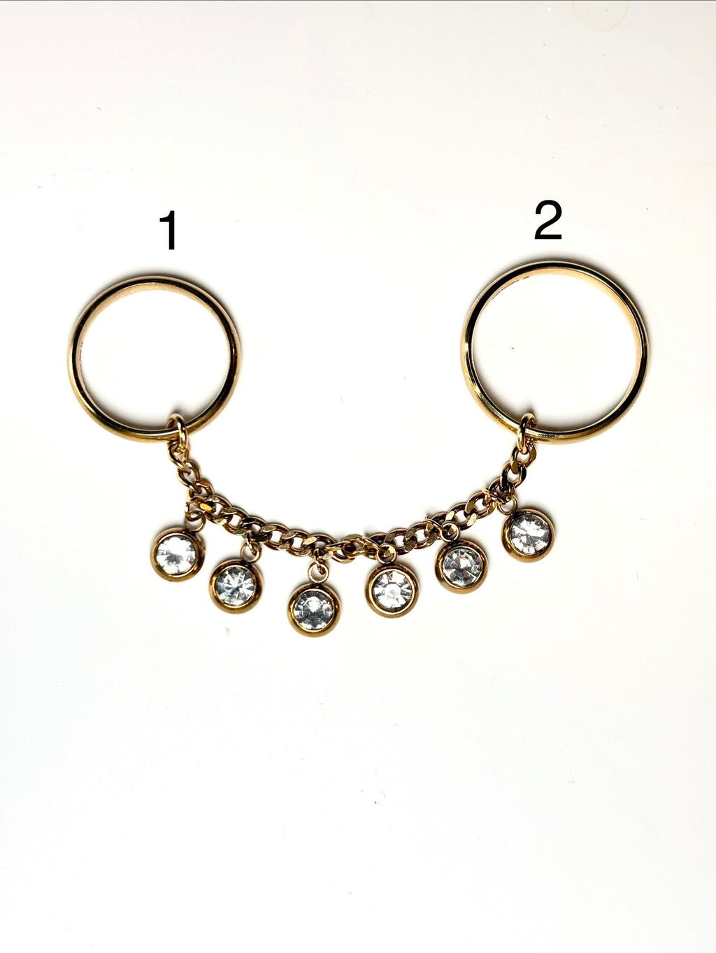 Anello doppio "Carlotta"