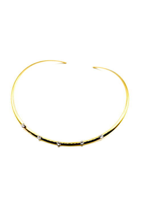 Collana rigida sparkling Amira
