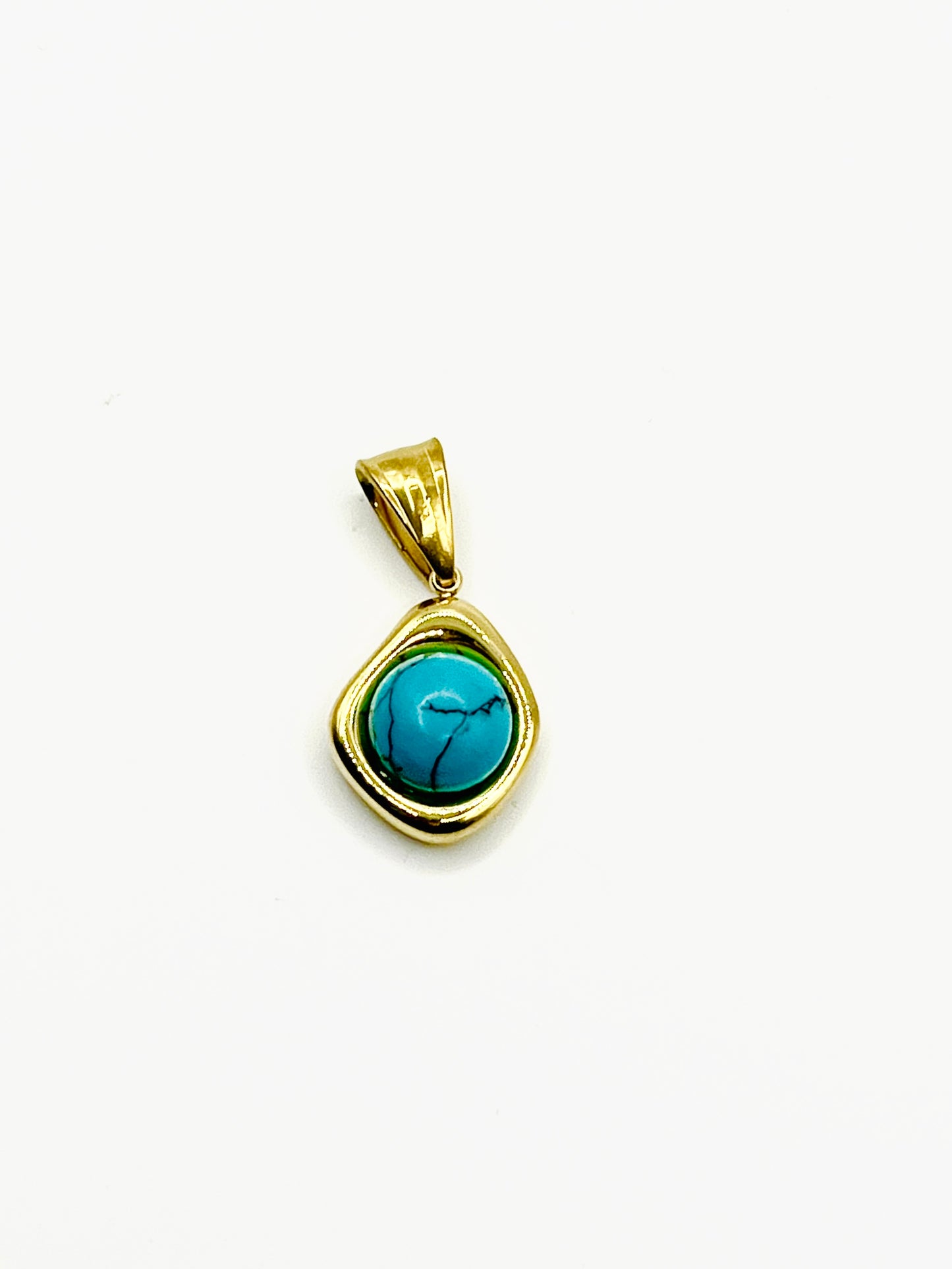 Colgante turquesa