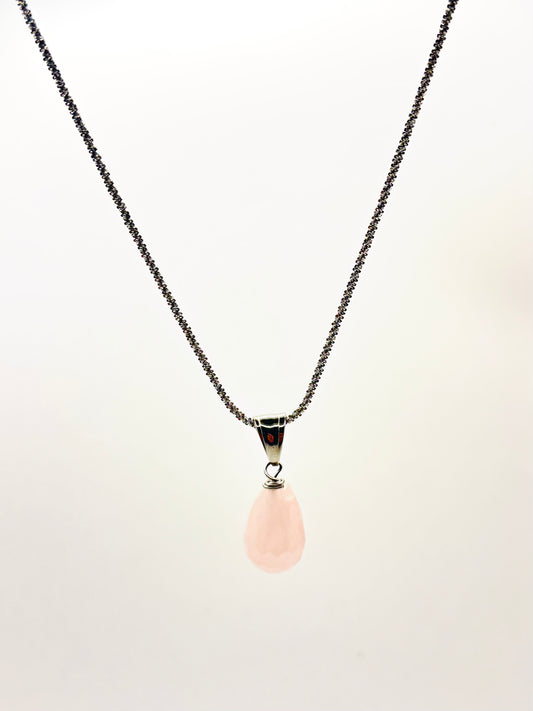 Collana Quarzo Rosa
